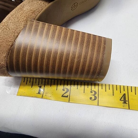 Giani Bernini Womens Joisey Rubber Peep Toe Casual, Rose Perforated Size 7 - Picture 9 of 11